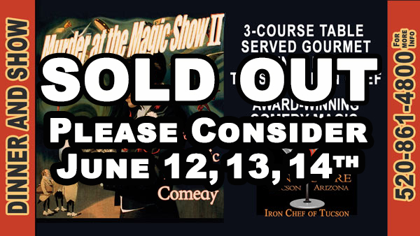 Mystery & Magic Dinner Theater – “Murder at the Magic Show II”